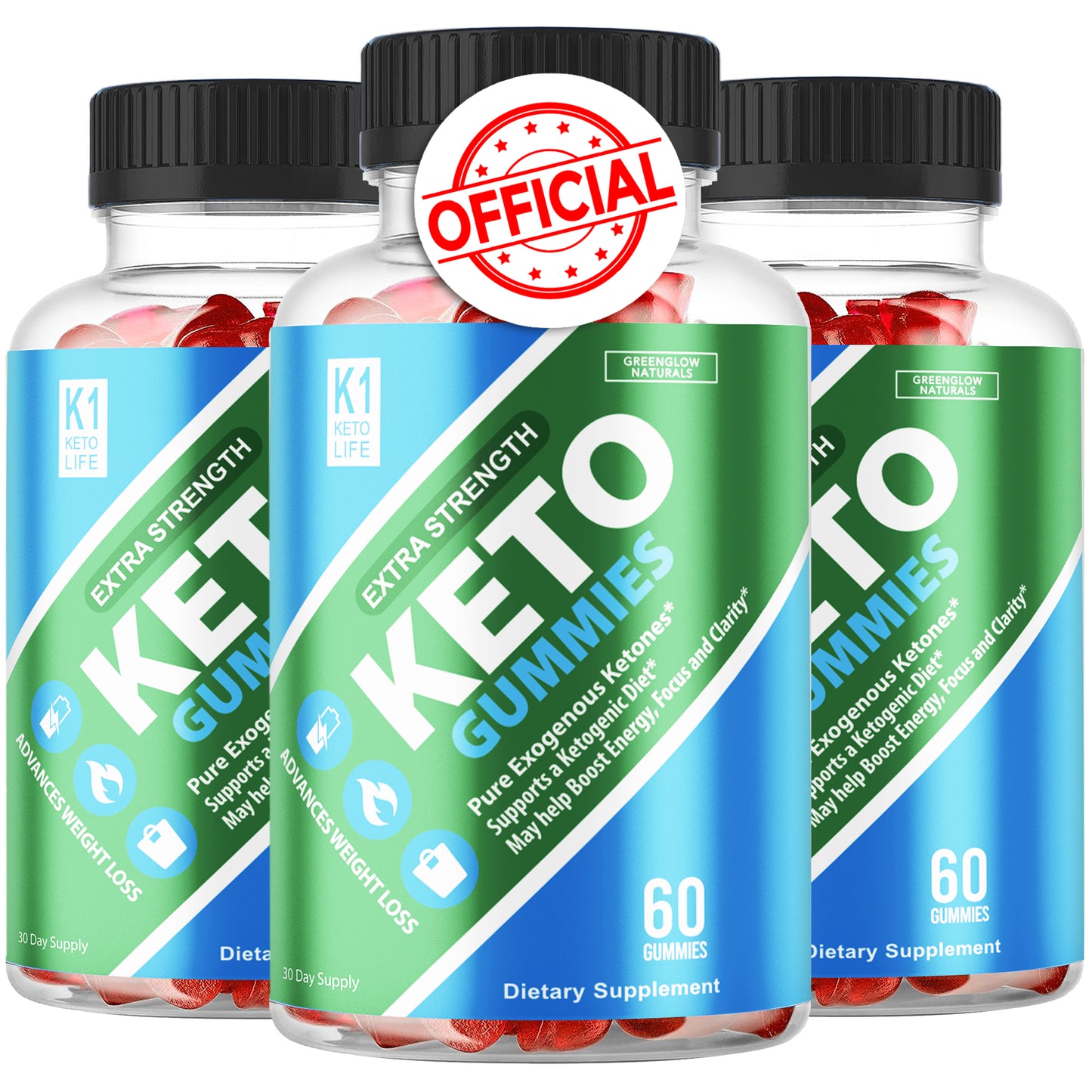 Keto Life Apple Cider Vinegar Gummies