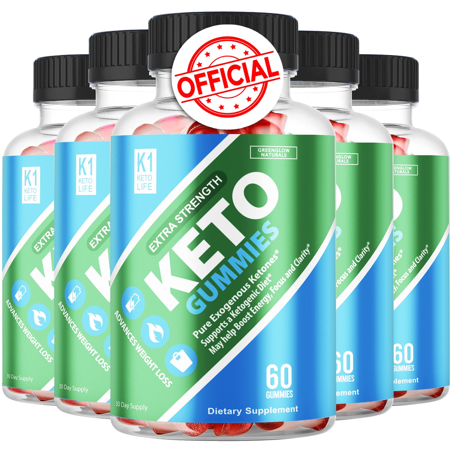 Keto Life Apple Cider Vinegar Gummies