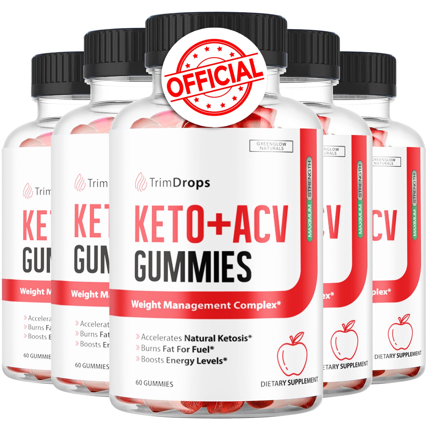 Trim Drops Keto Apple Cider Vinegar Gummies