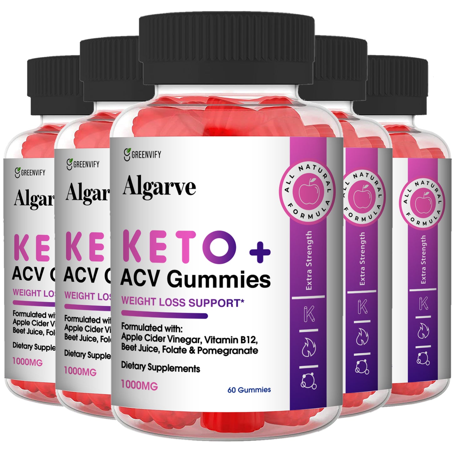 Algarve Keto Apple Cider Vinegar Gummies