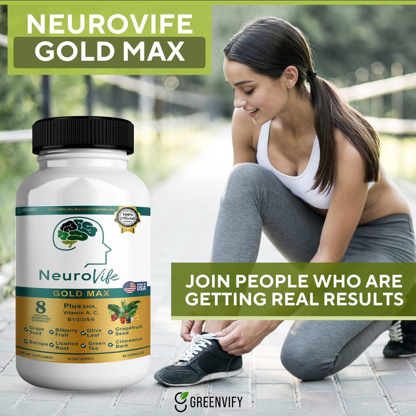 Neurovife Gold Max Brain Support Supplement