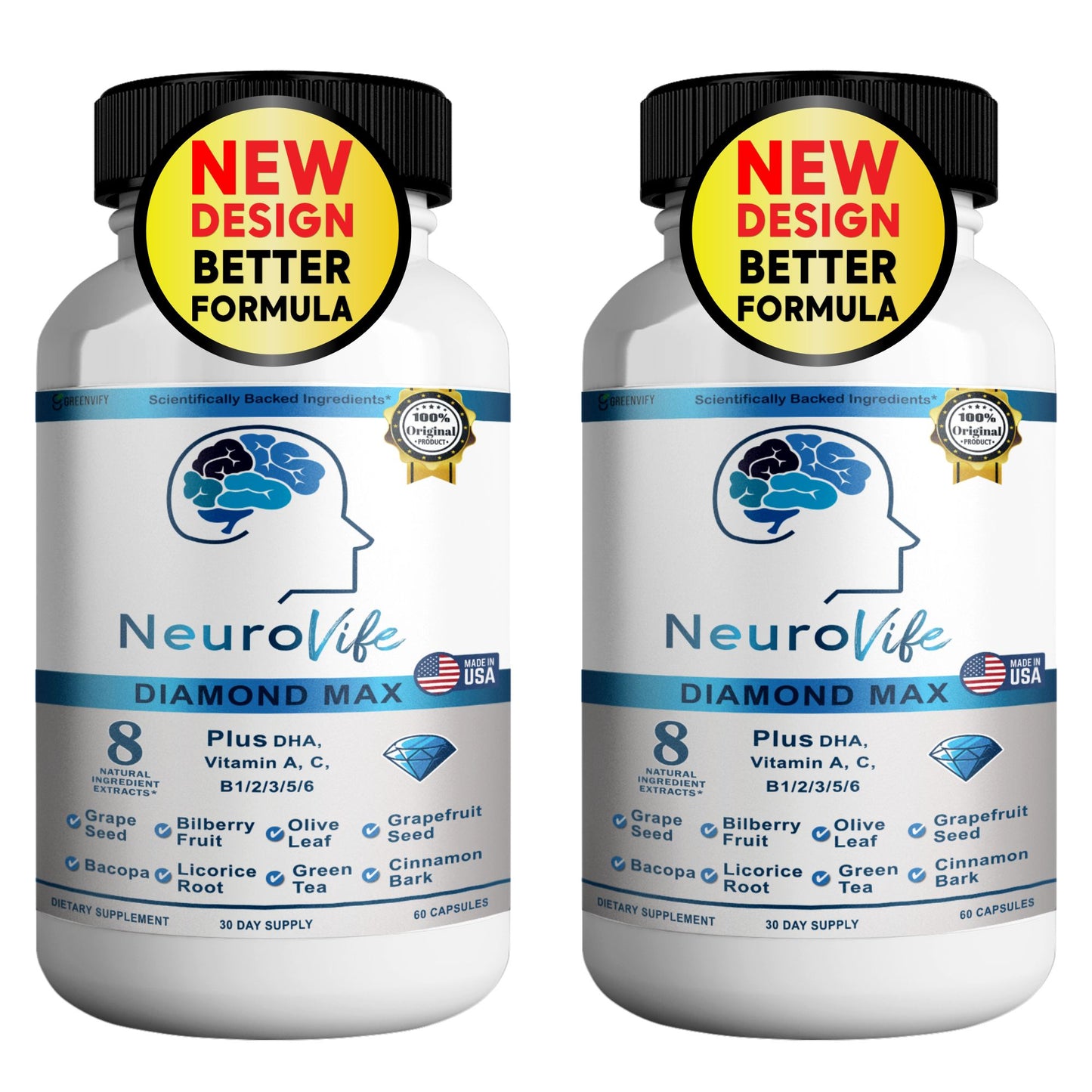 Neurovife Diamond Max Brain Support Supplement