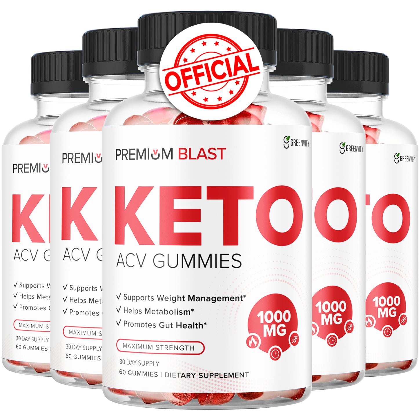 Premium Blast Keto Apple Cider Vinegar Gummies