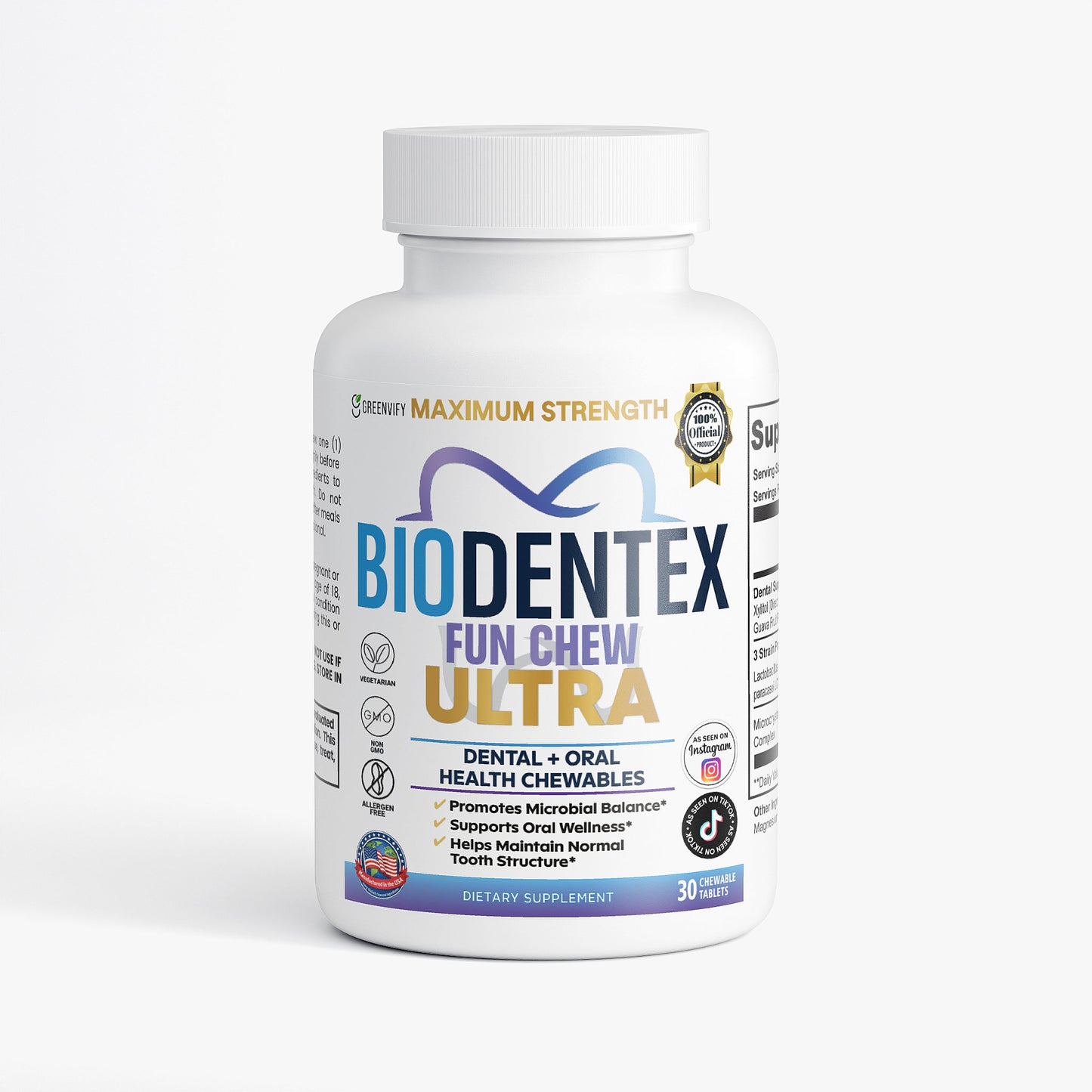 GreenVify BioDentex Fun Chew Ultra
