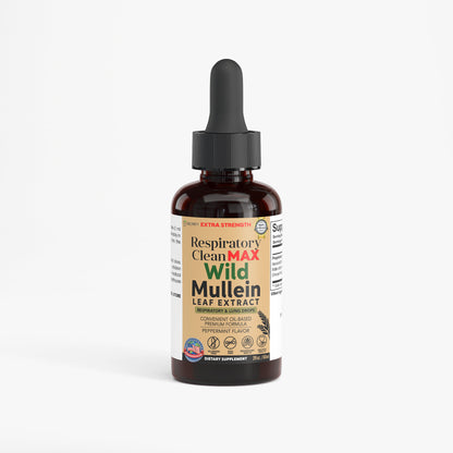 GreenVify Respiratory Clean Max Wild Mullein Leaf Extract Drops