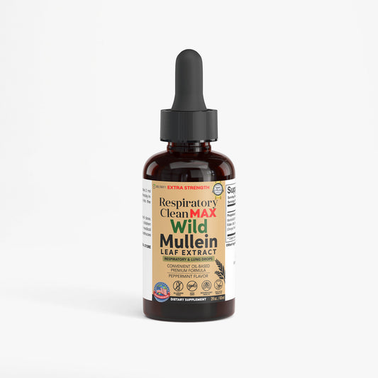 GreenVify Respiratory Clean Max Wild Mullein Leaf Extract Drops