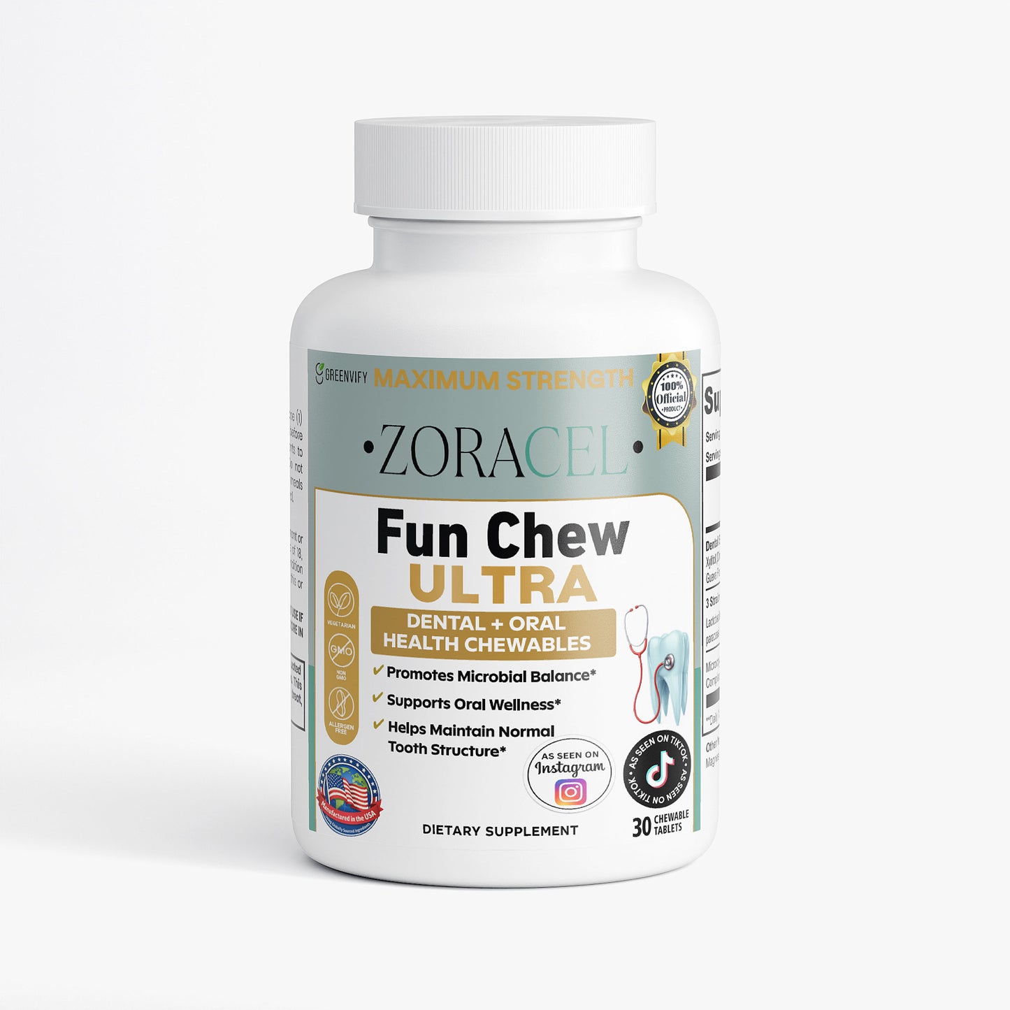 GreenVify Zoracel Fun Chew Ultra