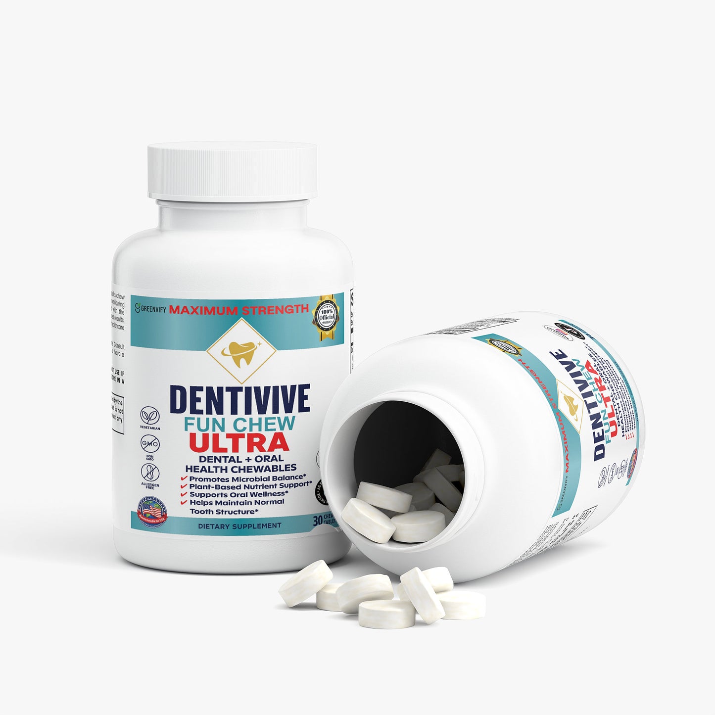 GreenVify DentiVive Fun Chew Ultra