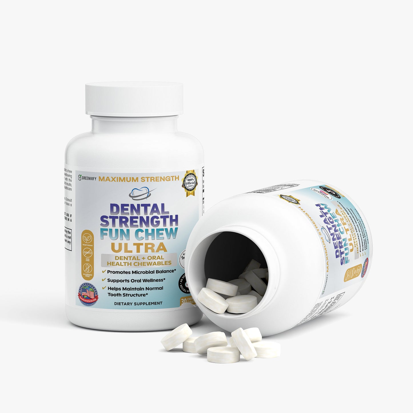 GreenVify Dental Strength Fun Chew Ultra
