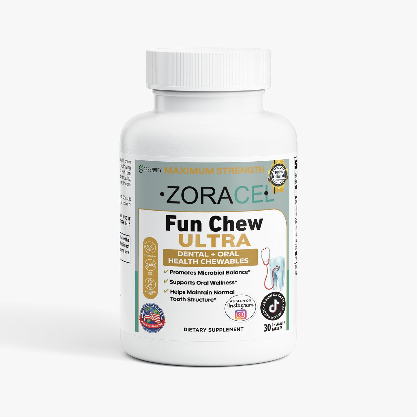 GreenVify Zoracel Fun Chew Ultra