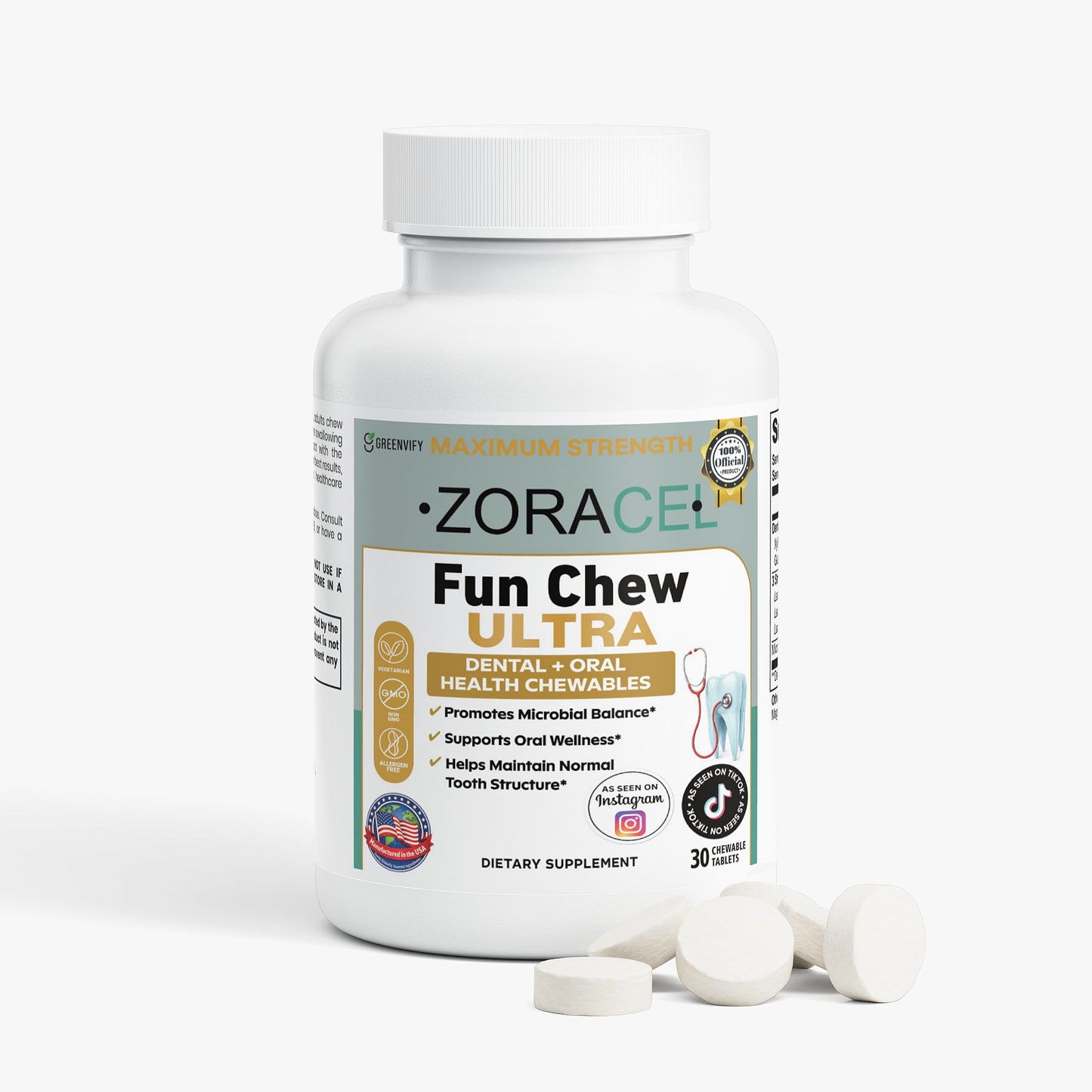 GreenVify Zoracel Fun Chew Ultra