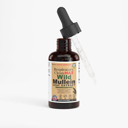 GreenVify Respiratory Clean Max Wild Mullein Leaf Extract Drops