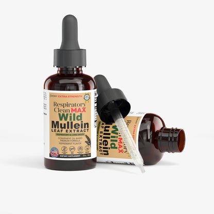 GreenVify Respiratory Clean Max Wild Mullein Leaf Extract Drops