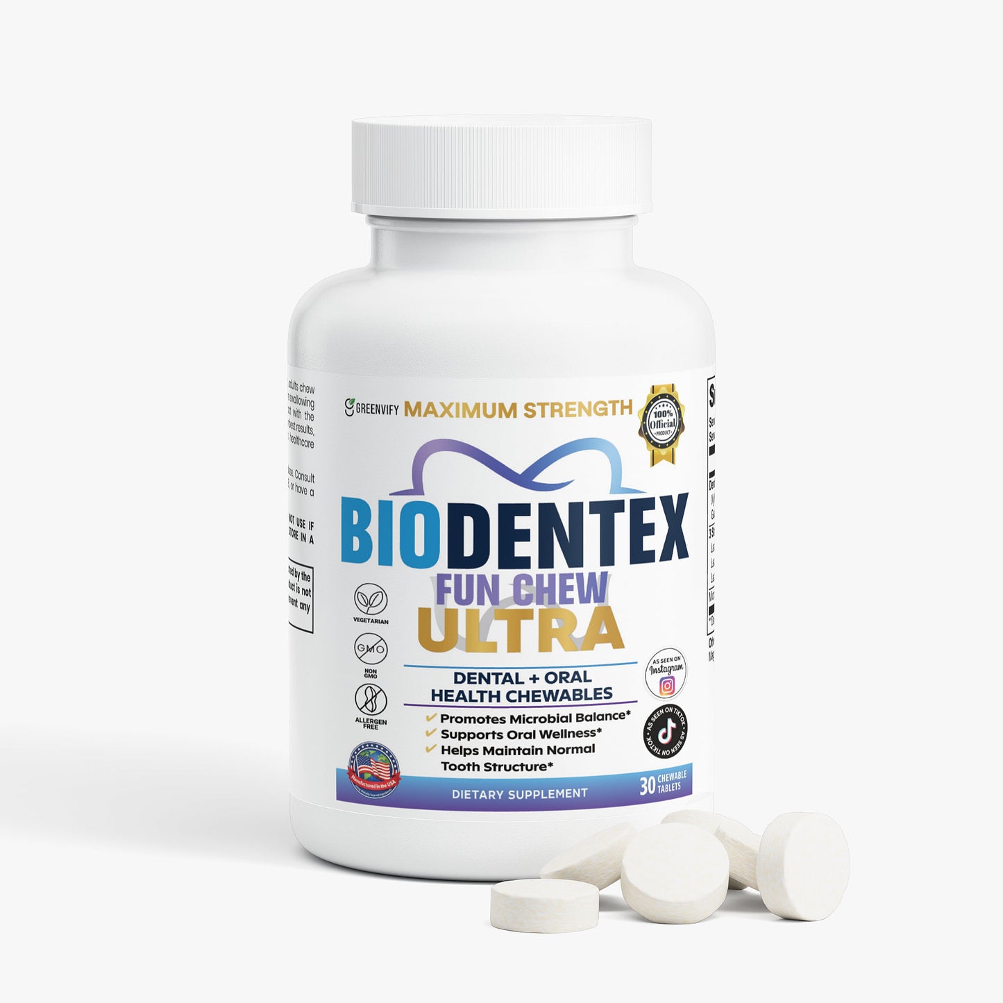 GreenVify BioDentex Fun Chew Ultra