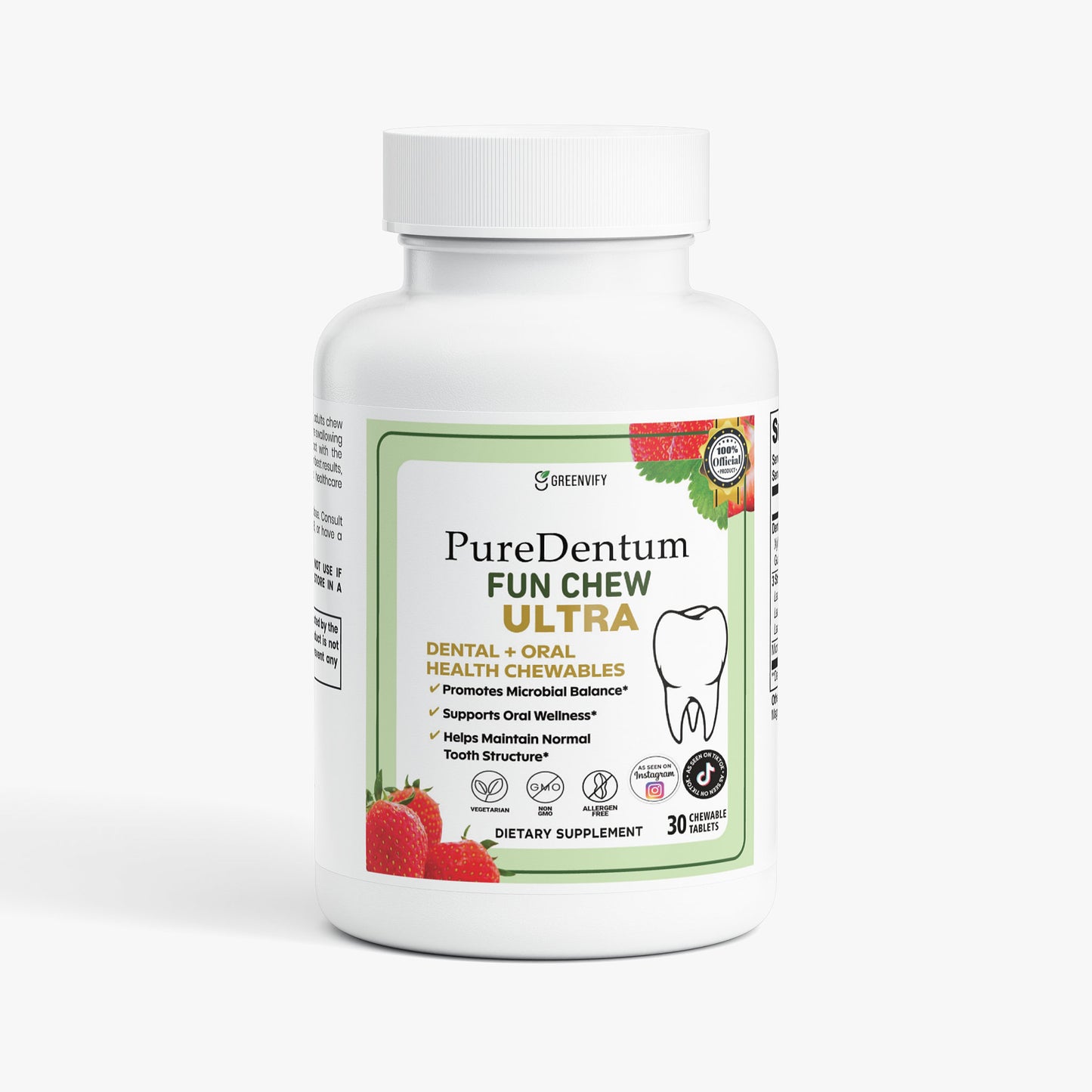 GreenVify PureDentum Fun Chew Ultra