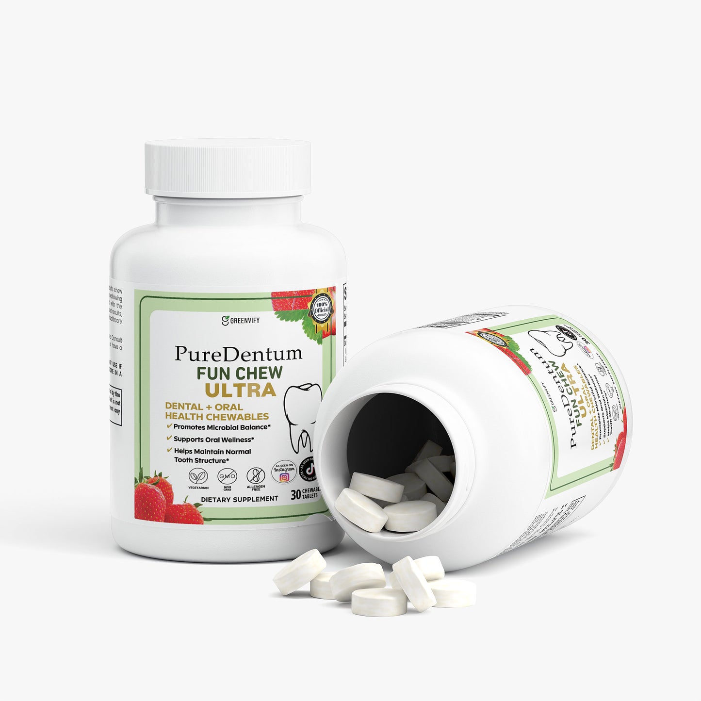 GreenVify PureDentum Fun Chew Ultra
