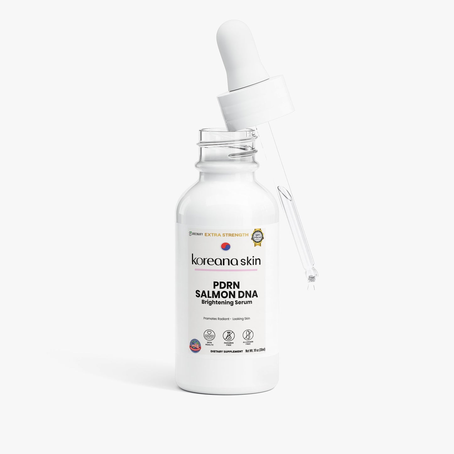 GreenVify Korean Skincare PDRN Salmon DNA Brightening Serum
