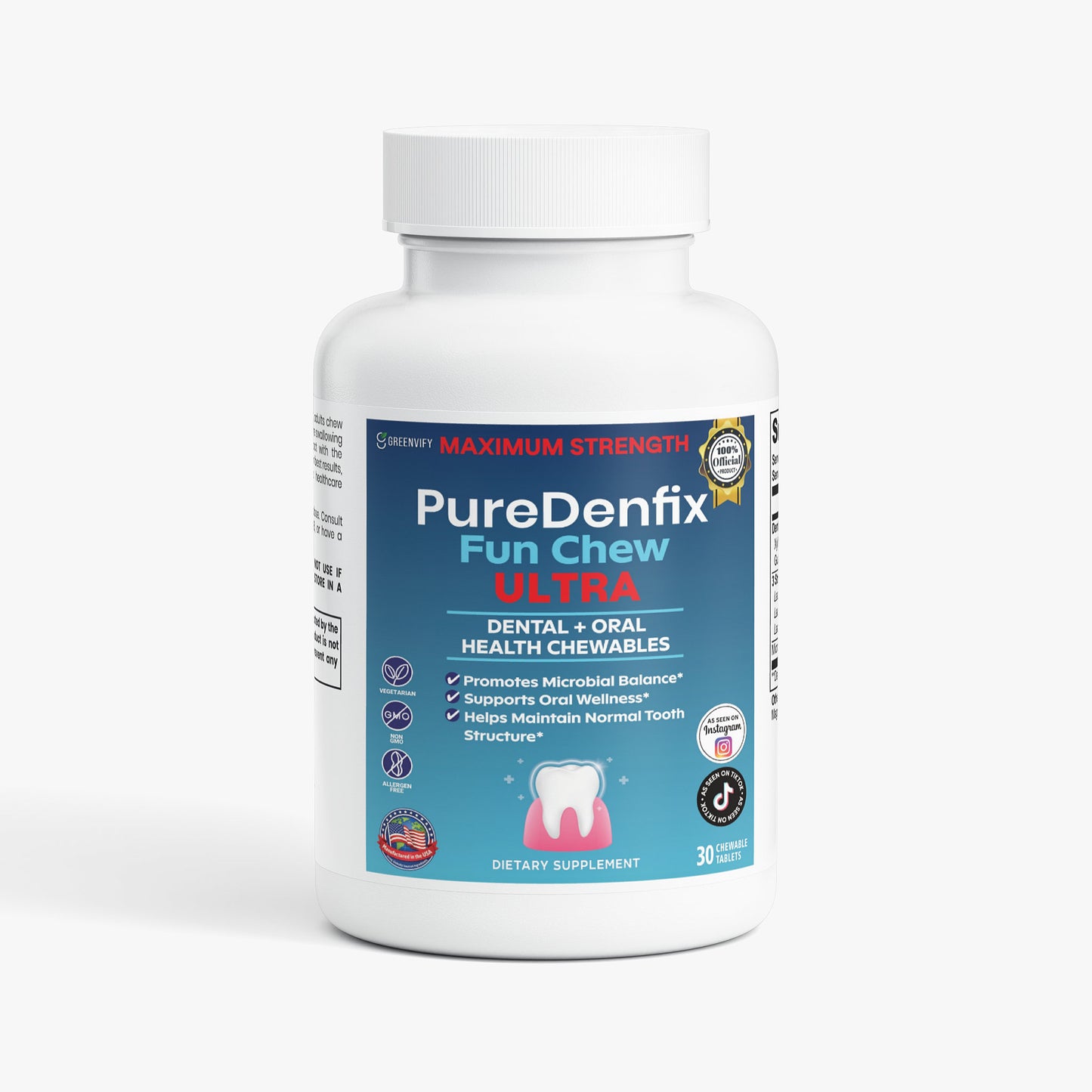 GreenVify PureDenfix Fun Chew Ultra