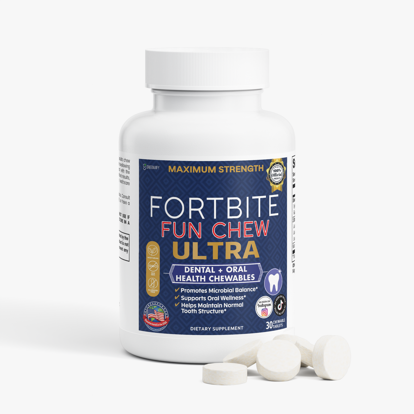 GreenVify Fortbite Fun Chew Ultra