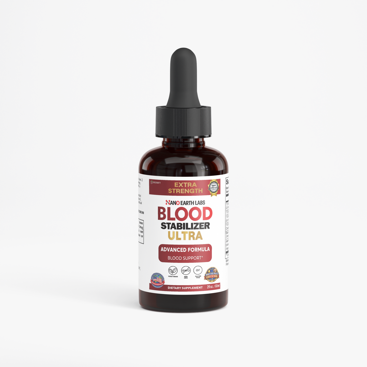 GreenVify Nano Earth Labs Blood Stabilizer Ultra