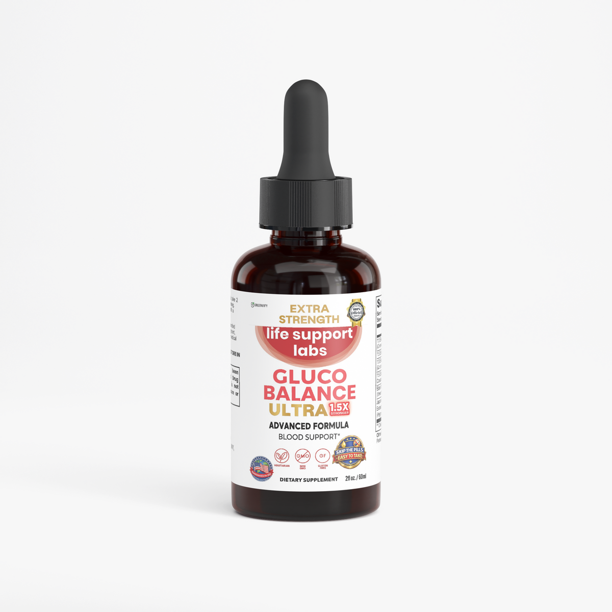 GreenVify Life Support Labs Gluco Balance Ultra