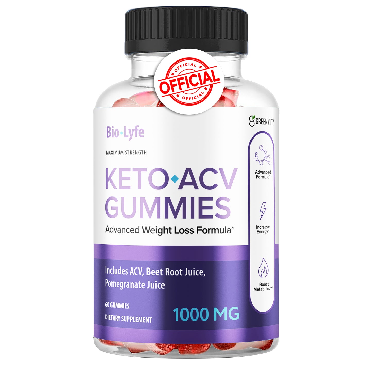 BioLyfe Keto Apple Cider Vinegar Gummies