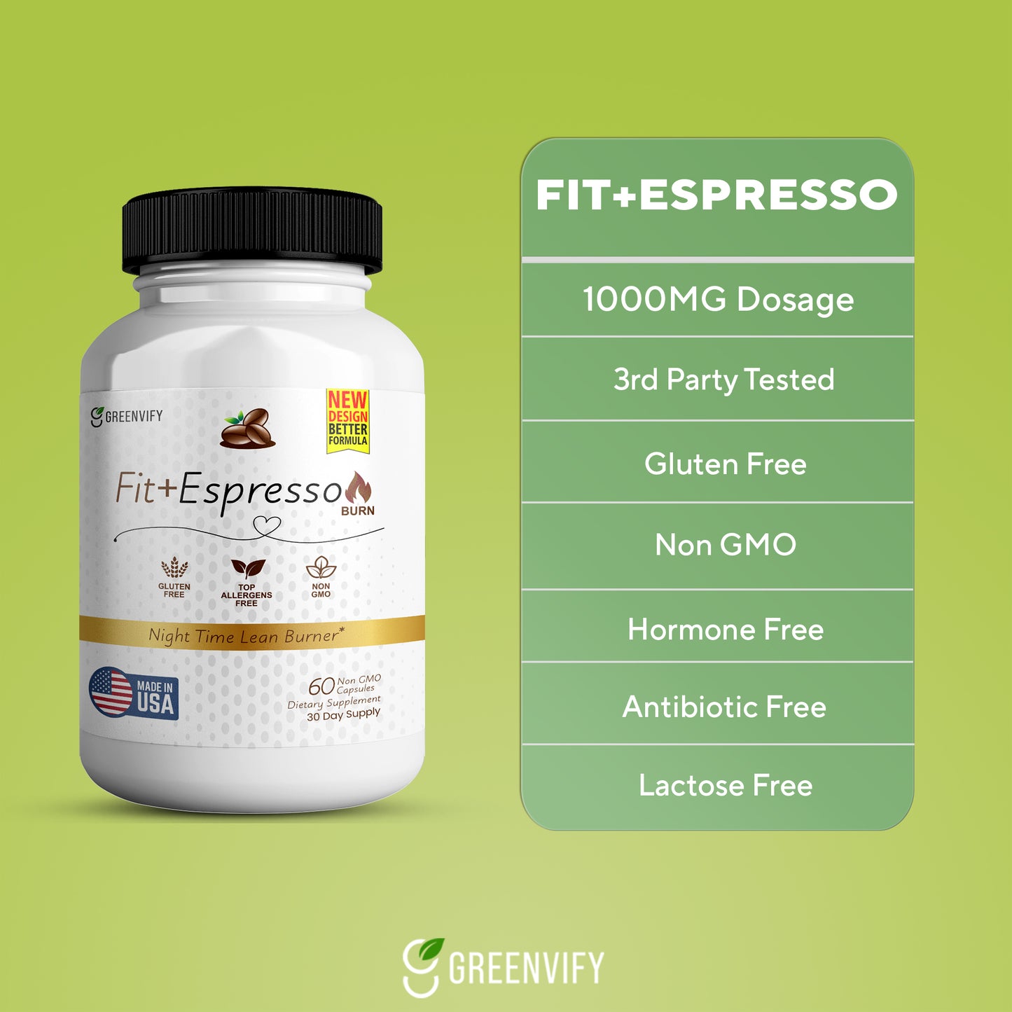 Fit+Expresso Burn Advanced Night Supplement