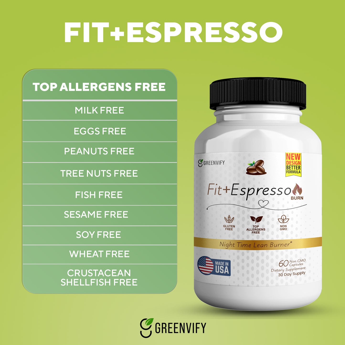 Fit+Expresso Burn Advanced Night Supplement
