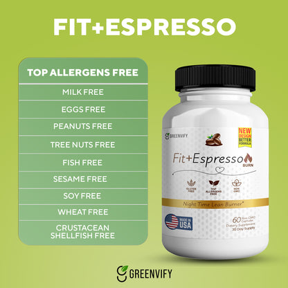 Fit+Expresso Burn Advanced Night Supplement