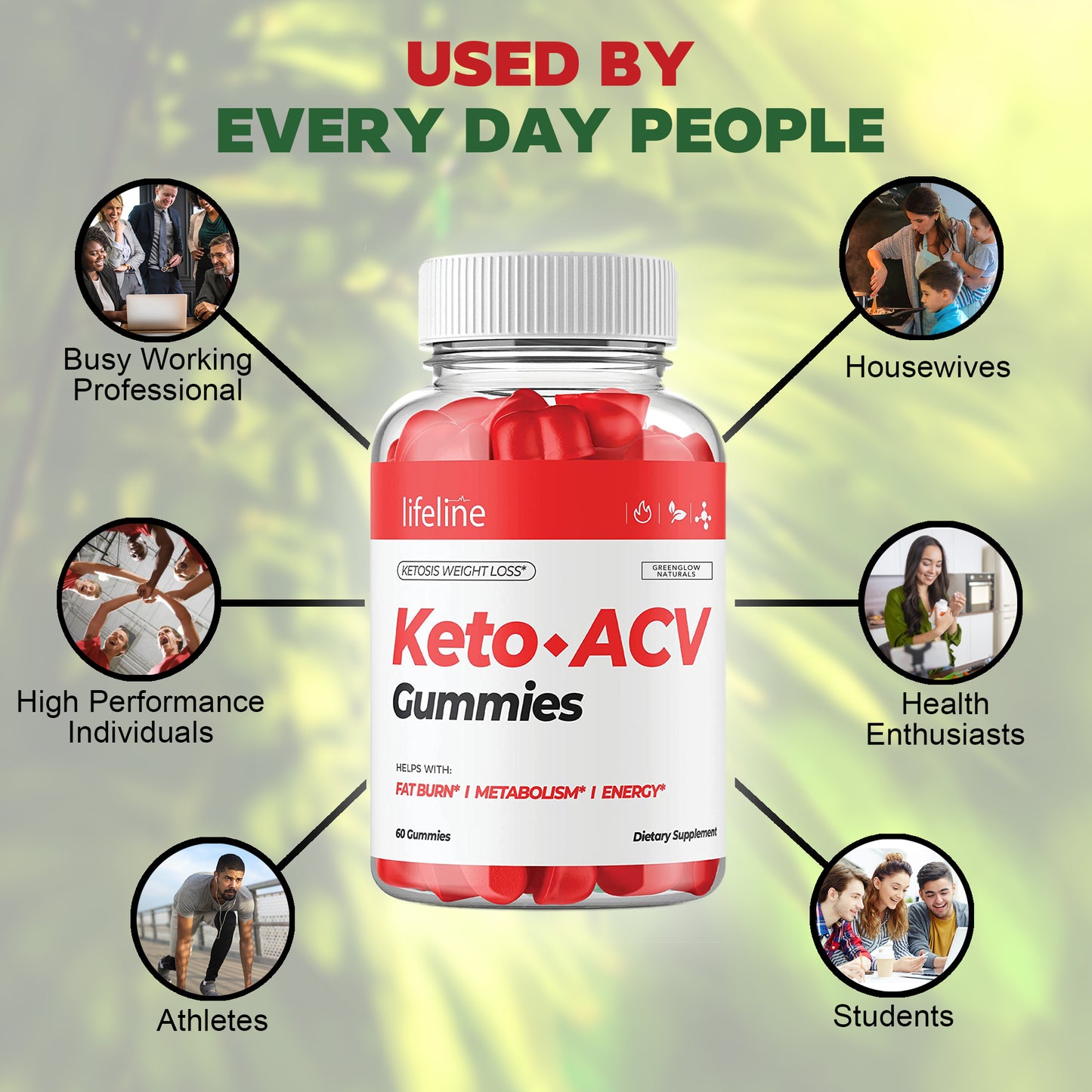 Lifeline Keto Apple Cider Vinegar Gummies