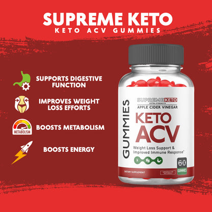 Supreme Keto Apple Cider Vinegar Gummies