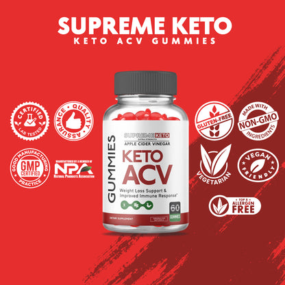 Supreme Keto Apple Cider Vinegar Gummies