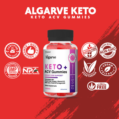 Algarve Keto Apple Cider Vinegar Gummies