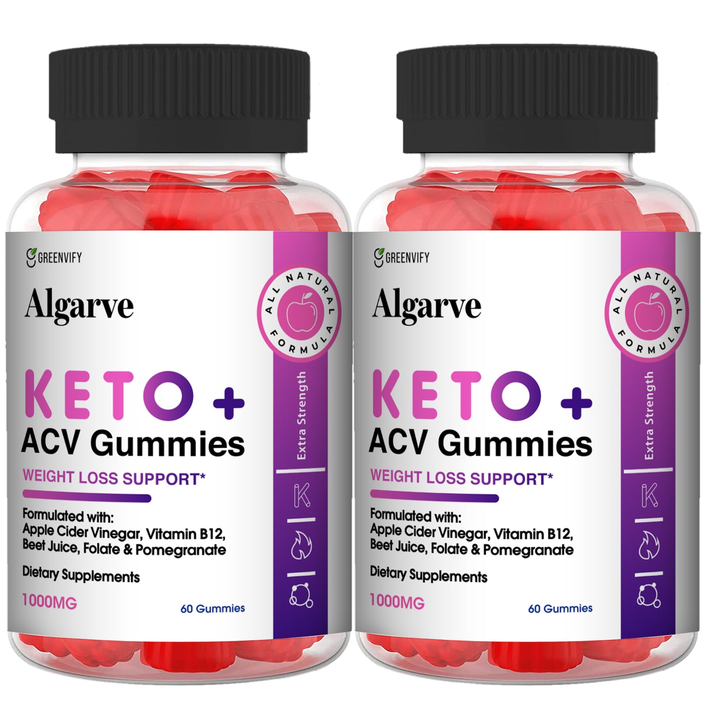 Algarve Keto Apple Cider Vinegar Gummies