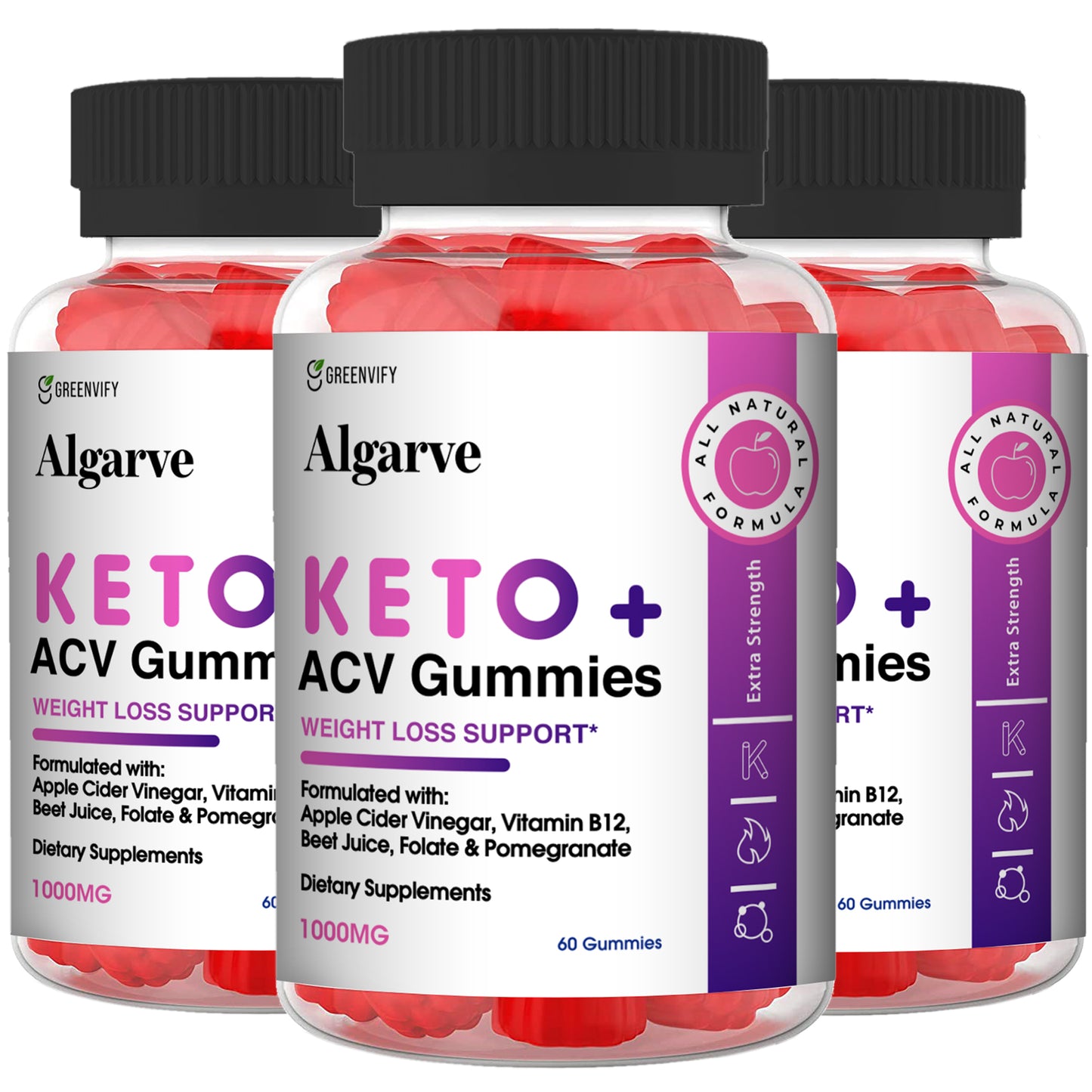 Algarve Keto Apple Cider Vinegar Gummies