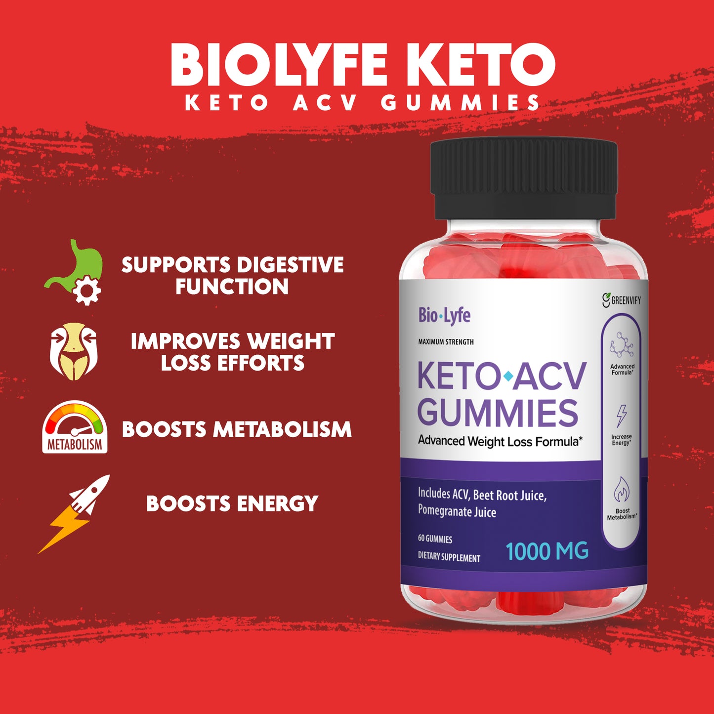 BioLyfe Keto Apple Cider Vinegar Gummies