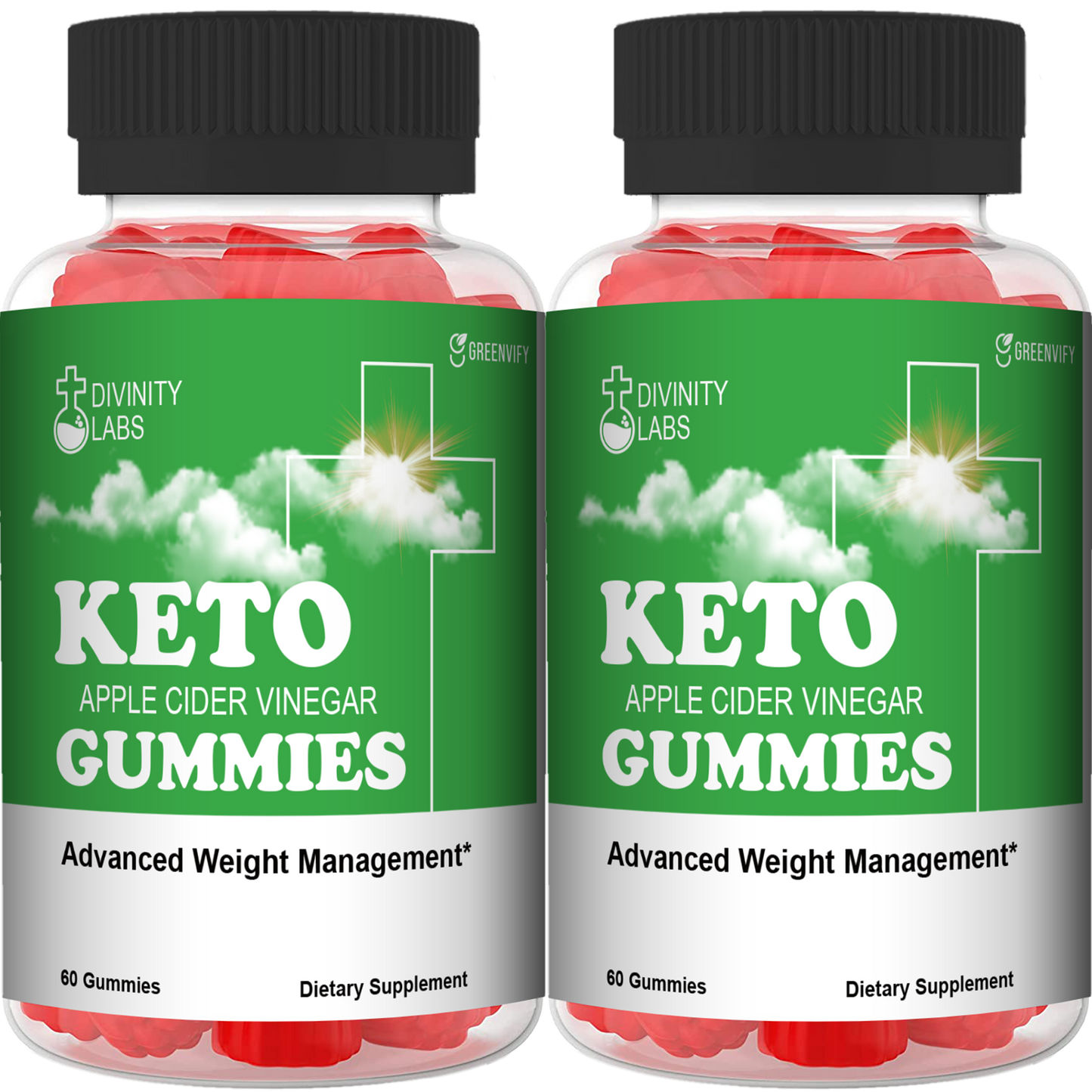 Divinity Labs Keto Apple Cider Vinegar Gummies