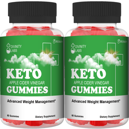 Divinity Labs Keto Apple Cider Vinegar Gummies