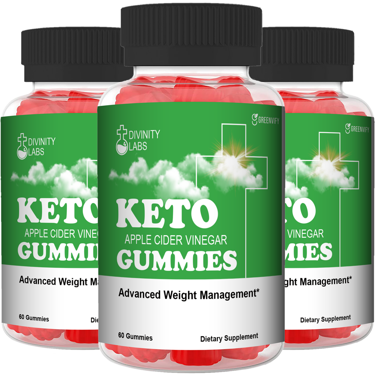 Divinity Labs Keto Apple Cider Vinegar Gummies
