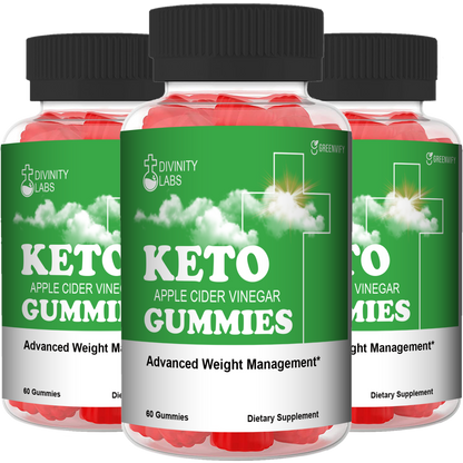 Divinity Labs Keto Apple Cider Vinegar Gummies