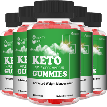 Divinity Labs Keto Apple Cider Vinegar Gummies