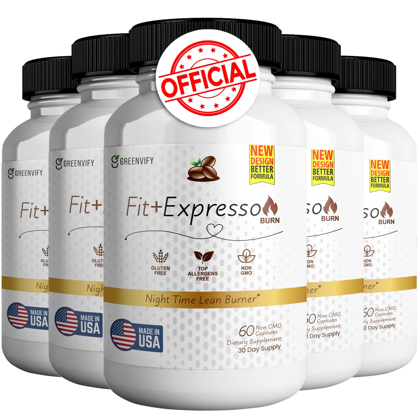 Fit+Expresso Burn Advanced Night Supplement