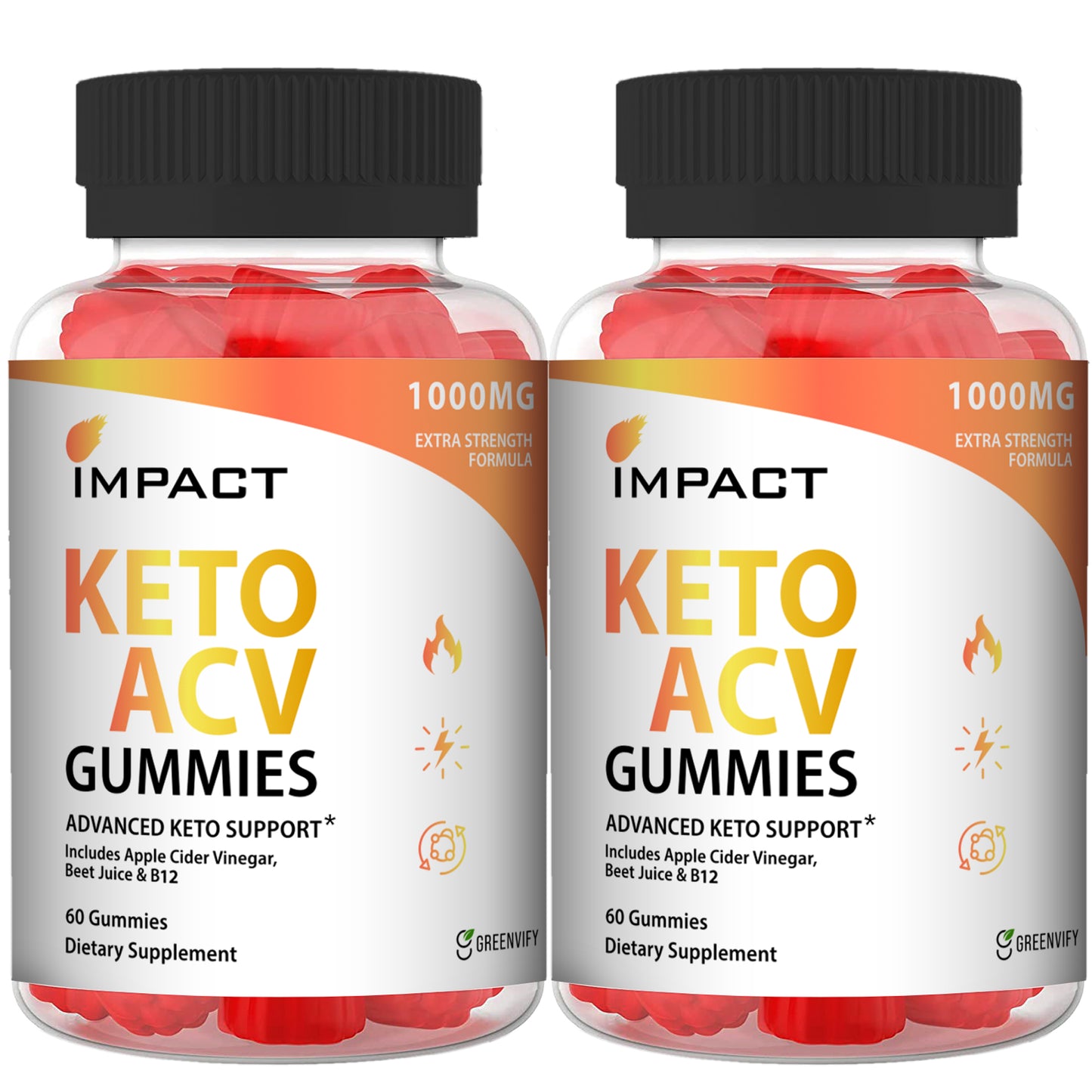 Impact Keto Apple Cider Vinegar Gummies