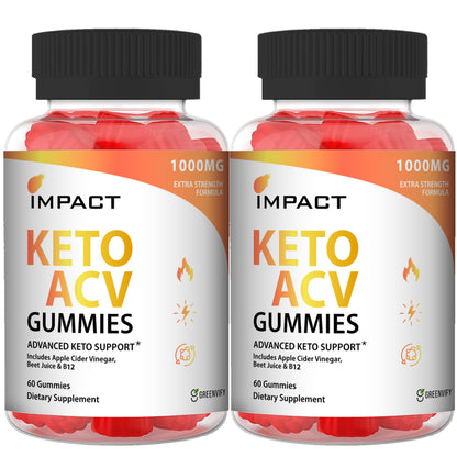 Impact Keto Apple Cider Vinegar Gummies
