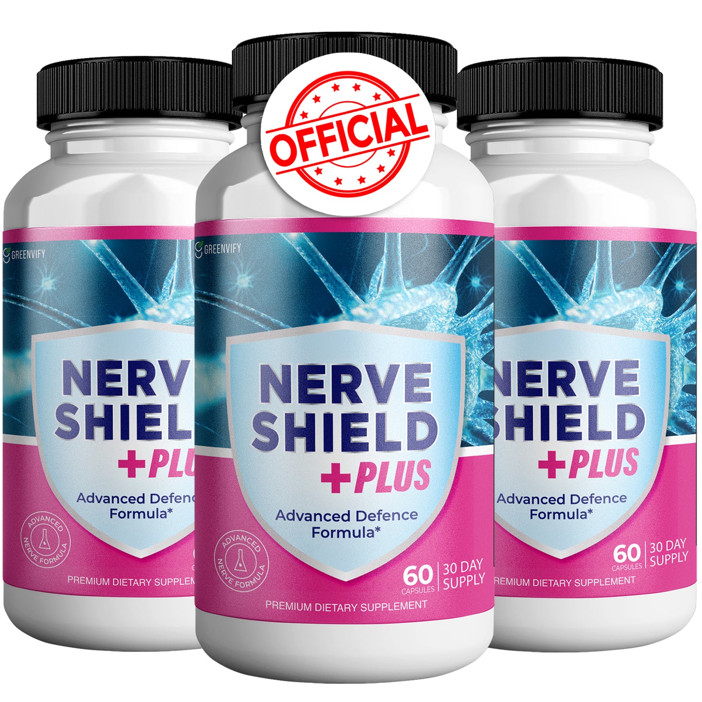 Nerve Shield Plus Brain Support Supplement