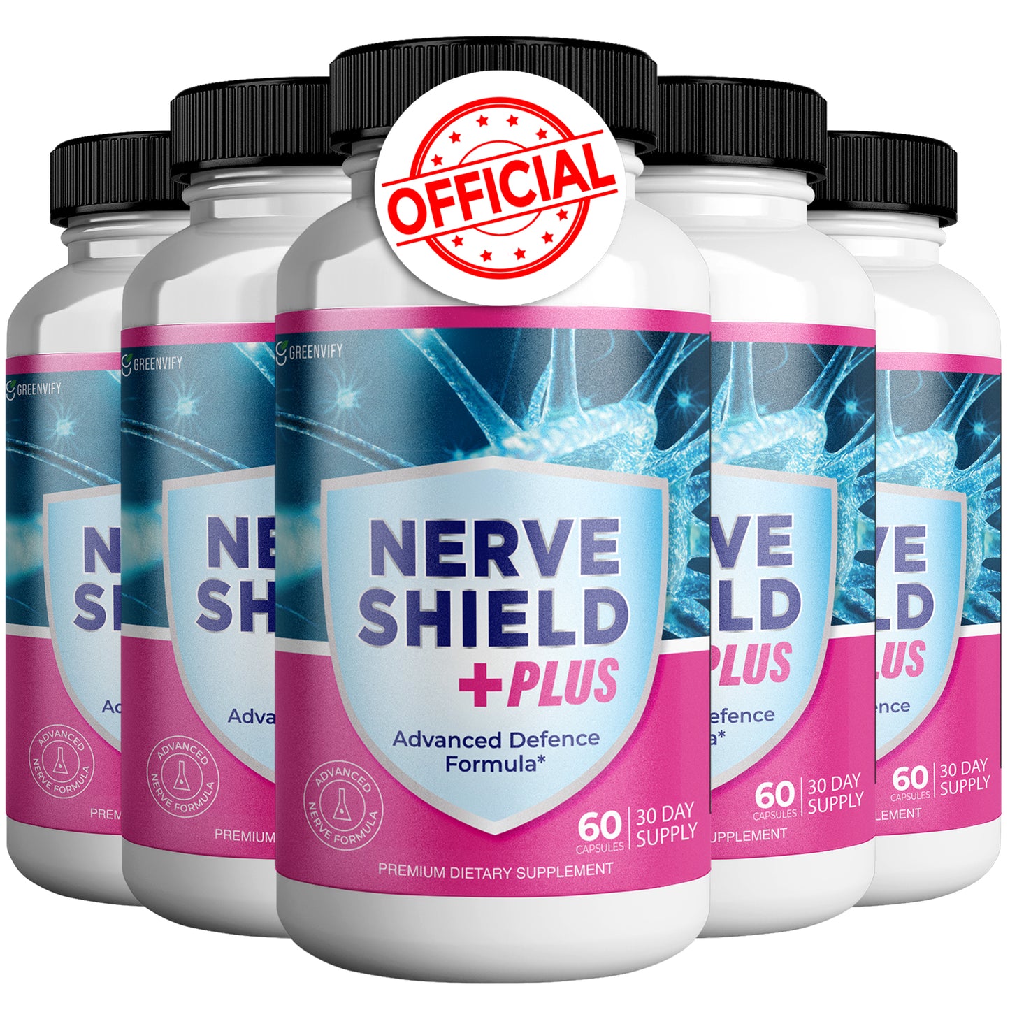 Nerve Shield Plus Brain Support Supplement