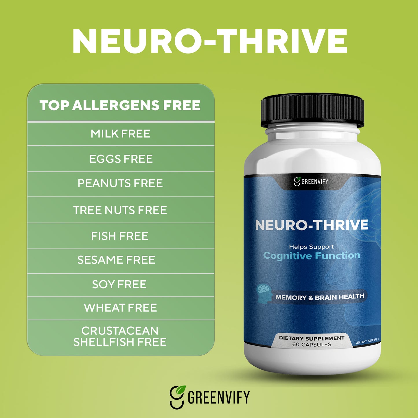 Neuro-Thrive Brain Support Supplement