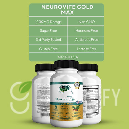 Neurovife Gold Max Brain Support Supplement