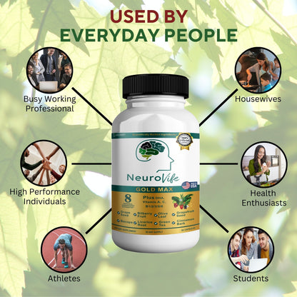 Neurovife Gold Max Brain Support Supplement