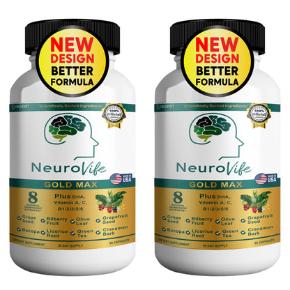 Neurovife Gold Max Brain Support Supplement